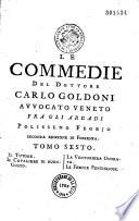 Le commedie di Goldini
