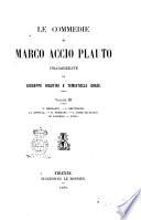 Le commedie di Marco Accio Plauto volgarizzate da Giuseppe Rigutini e Temistocle Gradi
