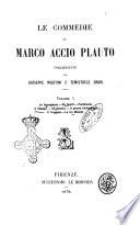 Le commedie di Marco Accio Plauto volgarizzate da Giuseppe Rigutini e Temistocle Gradi