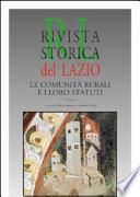 Le comunità rurali e i loro statuti, secoli XII-XV