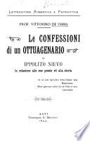 Le confessioni di un ottuagenario di Ippolito Nievo in relazione alle sue poesie ed alla storia