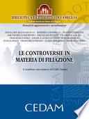 Le controversie in materia di filiazione