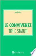 Le convivenze. Tipi e statuti