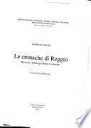 Le cronache di Reggio