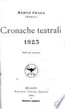 Le Cronache teatrali