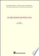 Le decisioni di fine vita