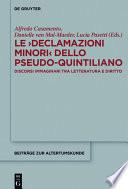 Le >Declamazioni Minori