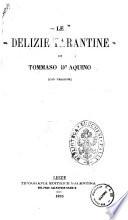 Le delizie tarantine di Tommaso d'Aquino