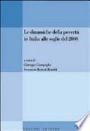 Le dinamiche della povertà in Italia alle soglie del 2000