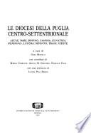 Le diocesi della Puglia centro-settentrionale