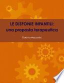 Le disfonie infantili : una proposta terapeutica