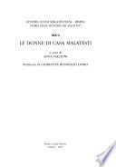 Le donne di casa Malatesti
