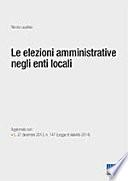 Le elezioni amministrative negli enti locali