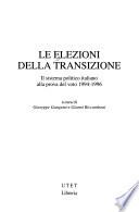 Le elezioni della transizione