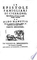 Le Epistole Famigliari