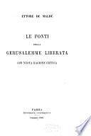 Le fonti della Gerusalemme liberata