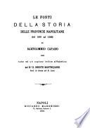 Le fonti della storia delle provincie napolitane dal 568 al 1500