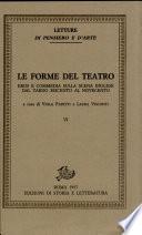 Le Forme del teatro