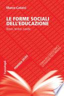Le forme sociali dell’educazione. Servizi, territori, società