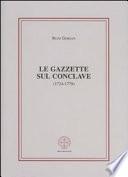 Le gazzette sul conclave, 1724-1779