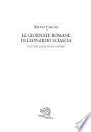 Le giornate romane di Leonardo Sciascia