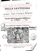 Le Grandezze della Santissima Trinità, del P. Antonio Glielmo,... 3a impressione... et aggiontovi un poema sacro del Diluvio del mondo... del medesimo autore