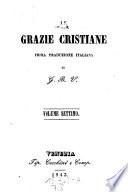 Le Grazie cristiane prima traduzione italiana di G. B. V.