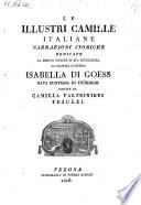 Le illustri Camille italiane, narrazioni storiche