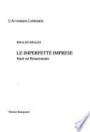 Le imperfette imprese