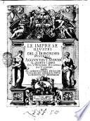 Le imprese illustri del s.or Ieronimo Ruscelli. Aggiuntoui nuouam.te il quarto libro da Vincenzo Ruscelli da Viterbo ..