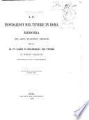 Le inondazioni del Tevere in Roma