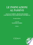 Le insinuazioni al passivo