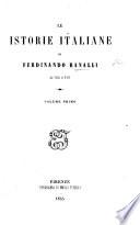 Le Istorie Italiane di F. Ranalli dal 1846 al 1853
