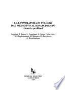 Le Letteratura di viaggio dal medioevo al rinascimento