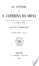 Le lettere di S. Caterina da Siena