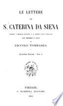 Le lettere di S. Caterina da Siena