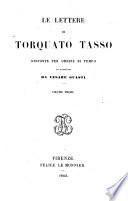 Le lettere di Torquato Tasso