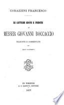 Le lettere edite e inedite