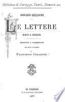 Le lettere
