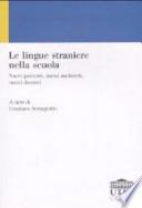 Le lingue straniere nella scuola