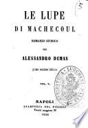 Le lupe di Machecoul romanzo storico per Alessandro Dumas