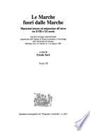 Le Marche fuori dalle Marche
