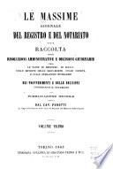Le massime del registro