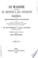 Le massime del registro