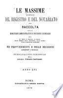 Le massime del registro
