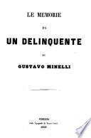 Le memorie di un delinquente