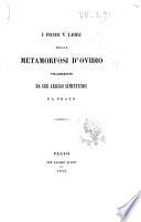 Le metamorfosi d'Ovidio