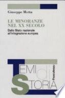 Le minoranze nel XX secolo