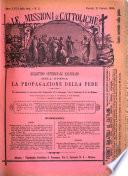 Le missioni cattoliche rivista quindicinale