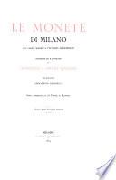 Le monete di Milano da Carlo Magno a Vittorio Emanuele II